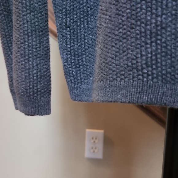 STRUCTURE MEDIUM DARK GRAY SWEATER - Picture 5 of 7